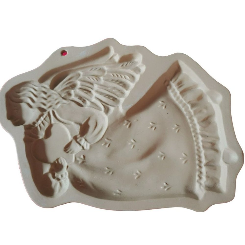 1987 Brown Bag Cookie Art Cherub Angel